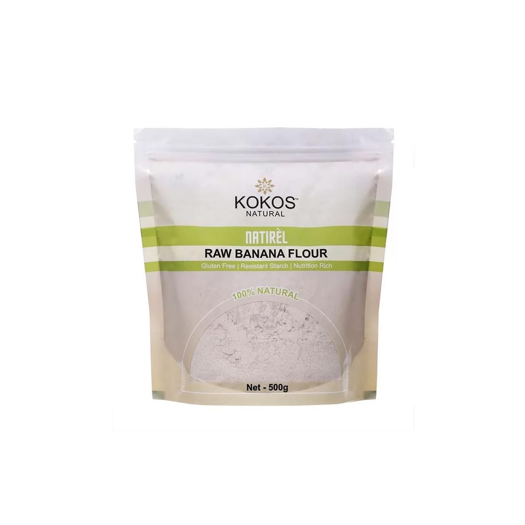 Kokos Natural Raw Banana Flour 500Gm