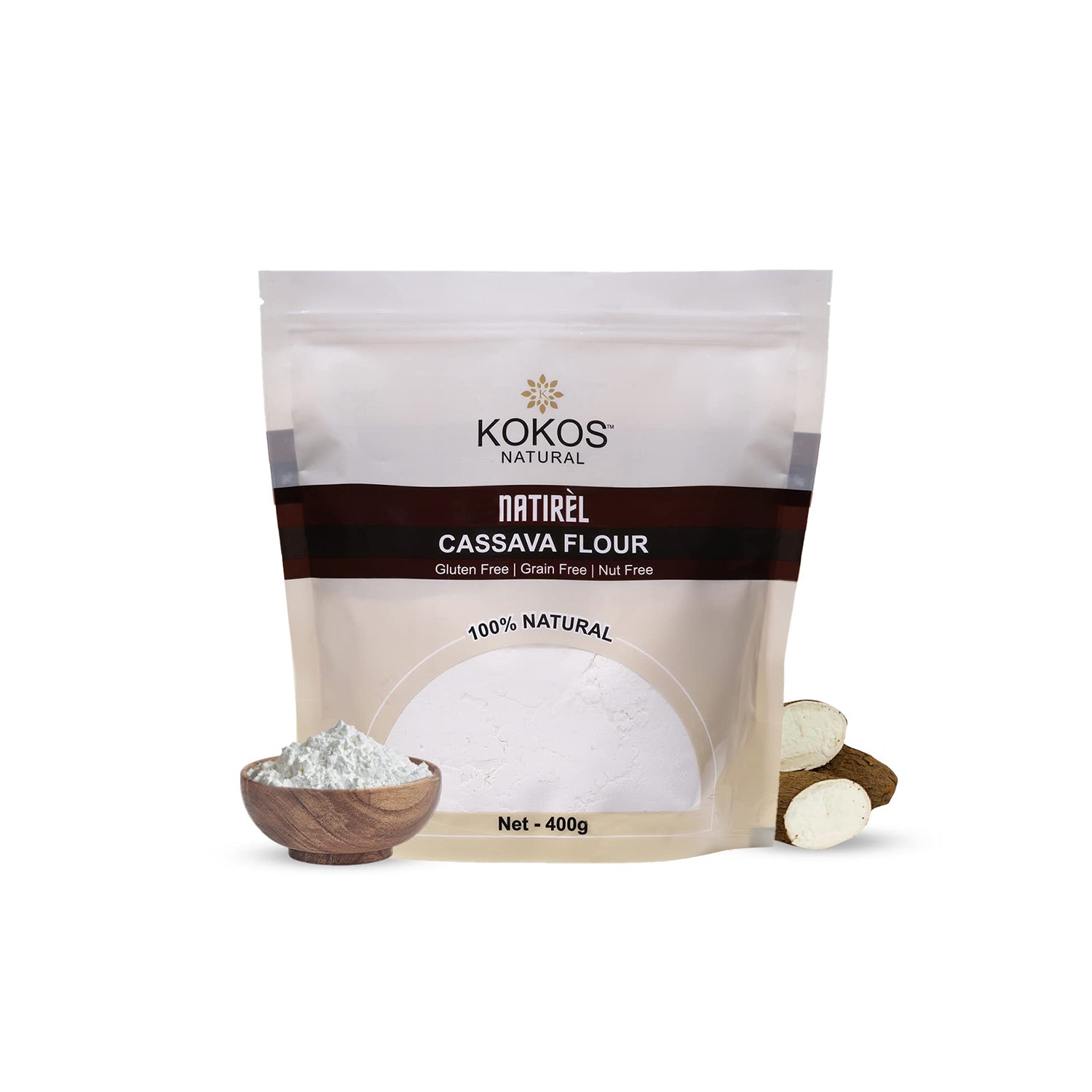 Kokos Natural Cassava Flour 400Gm