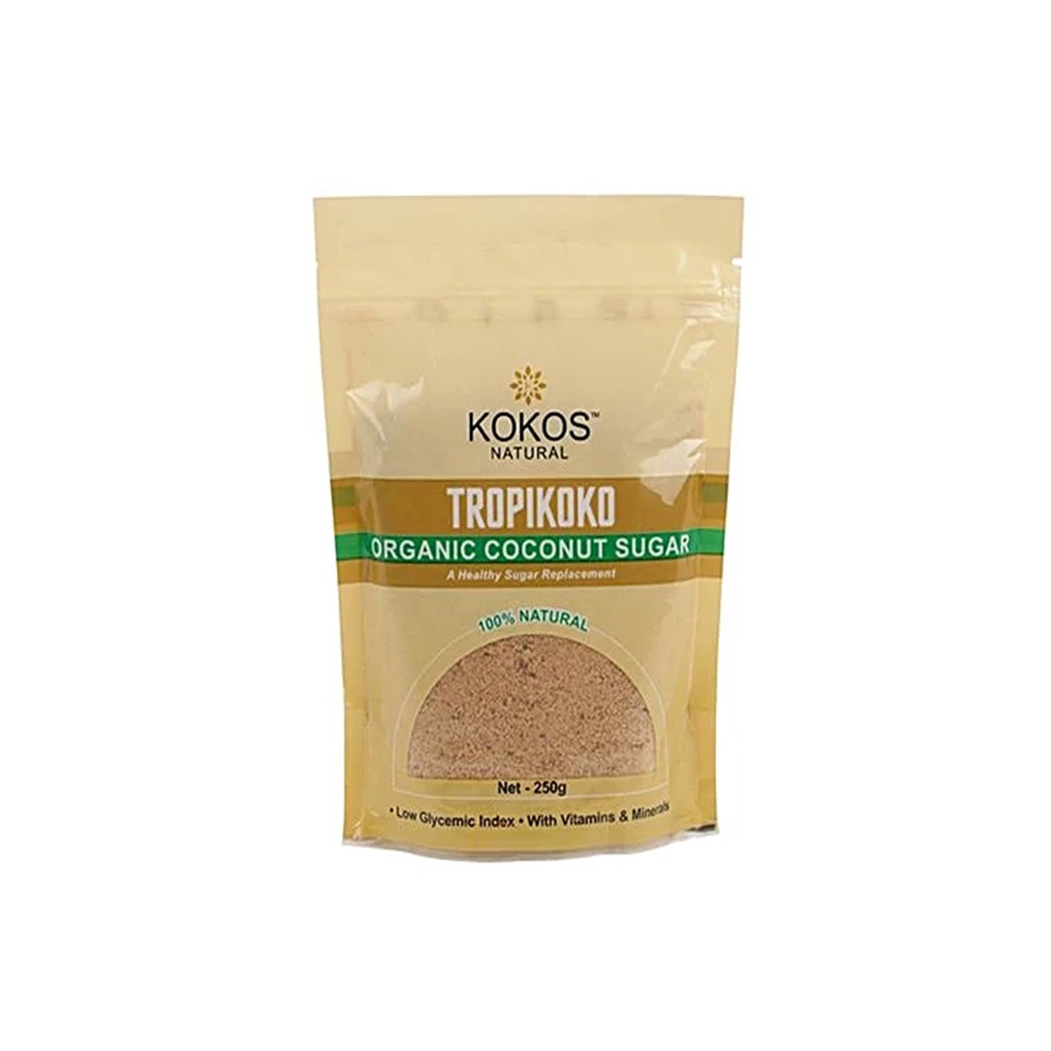 Kokos Natural Org Coconut Sugar 250 Gm