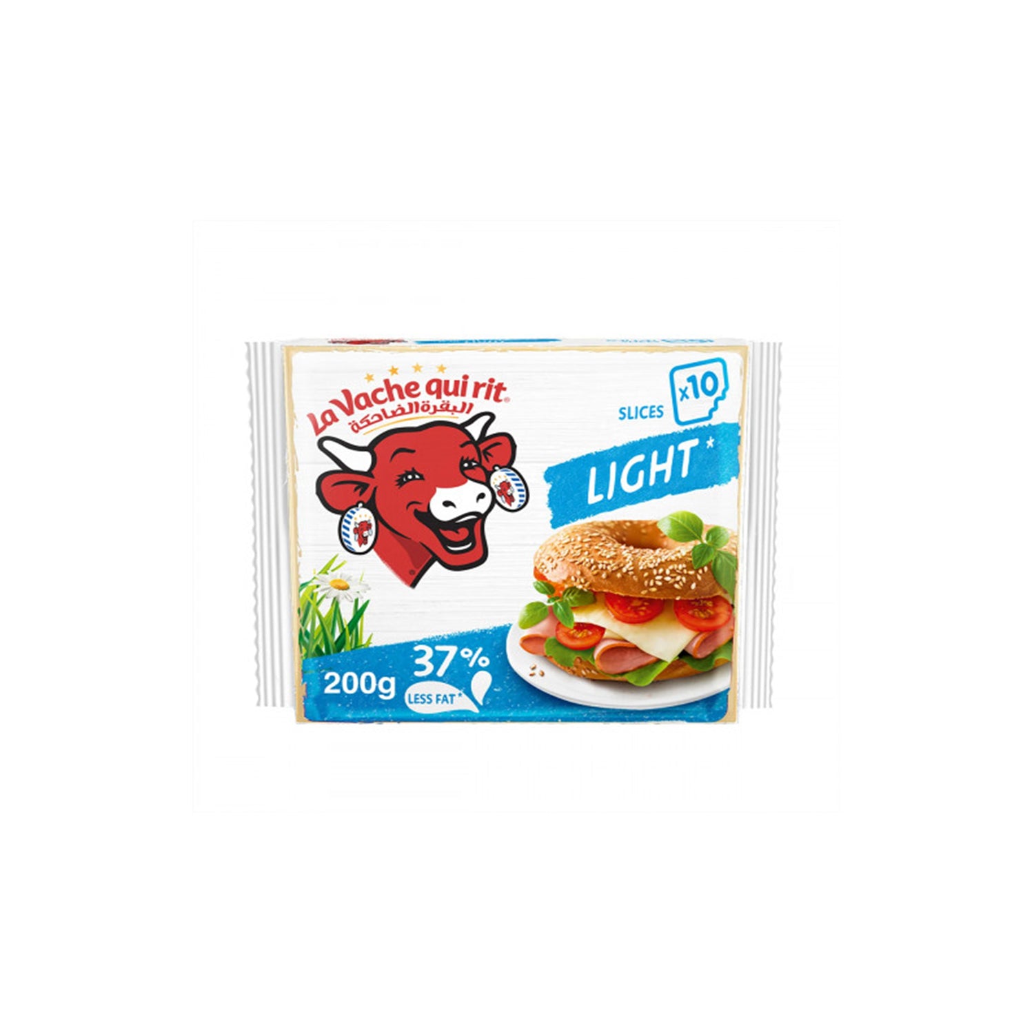 Lavache Light Cheese Slice 200Gm