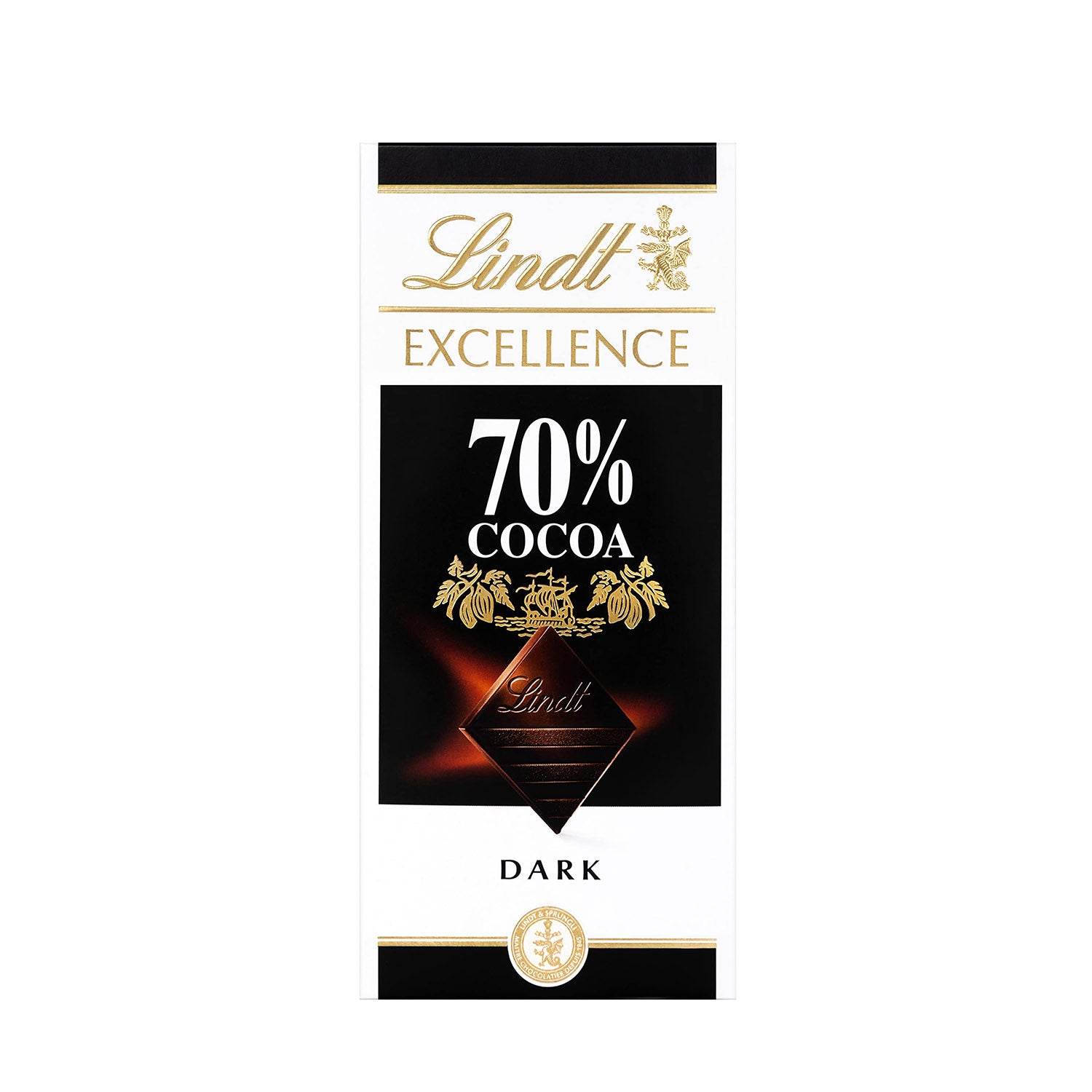Lindt Excellence 70 Cocoa Intense Dark 100Gm