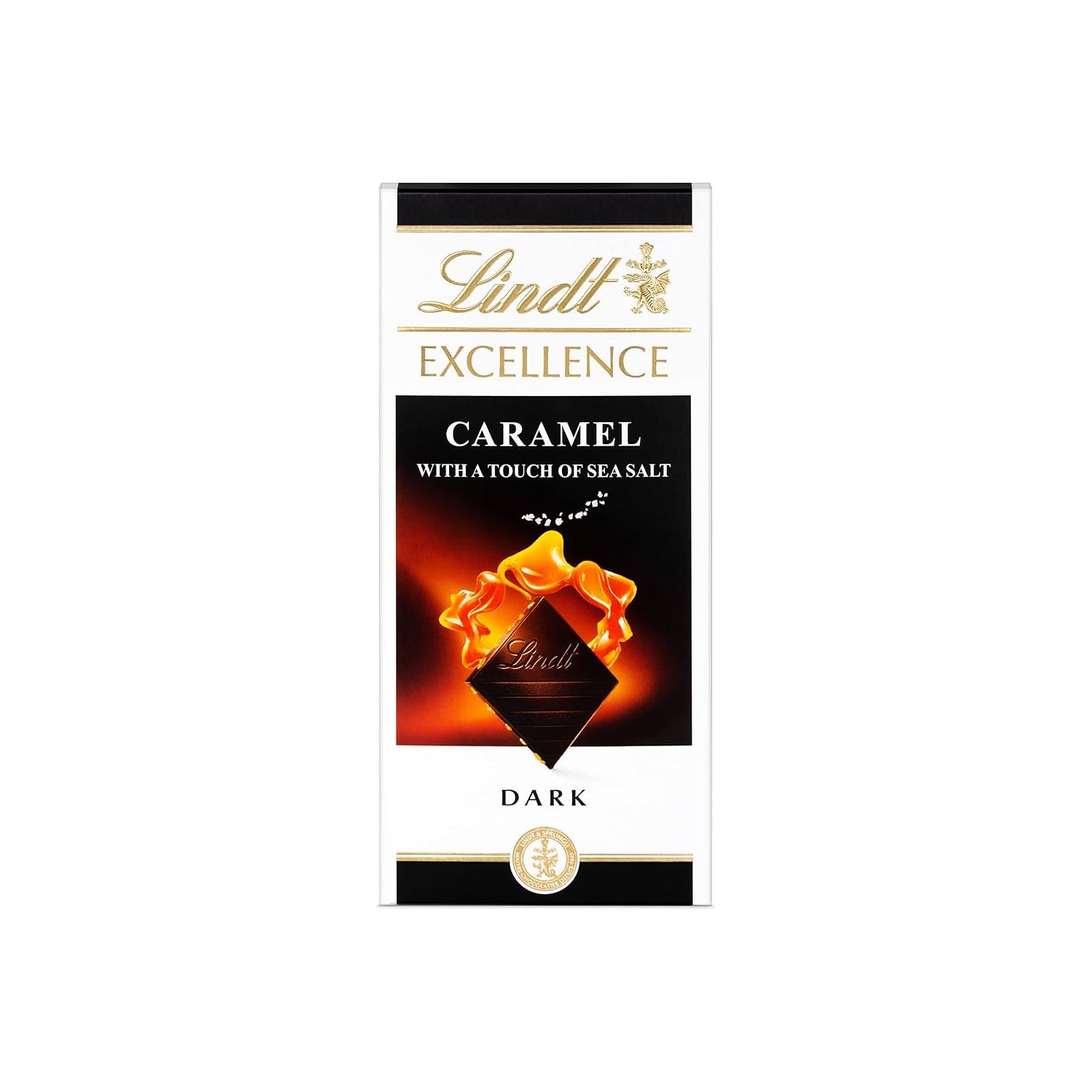 Lindt Excellence Dark Caramel 100Gm