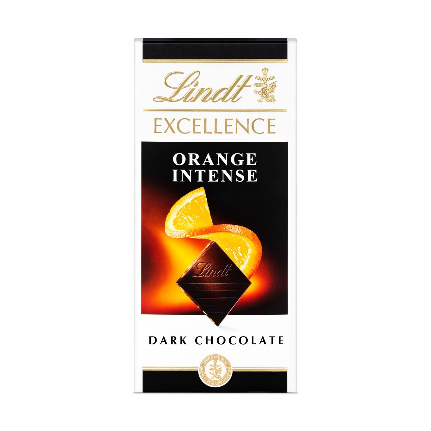 Lindt Excellence Orange Intense Dark 100Gm