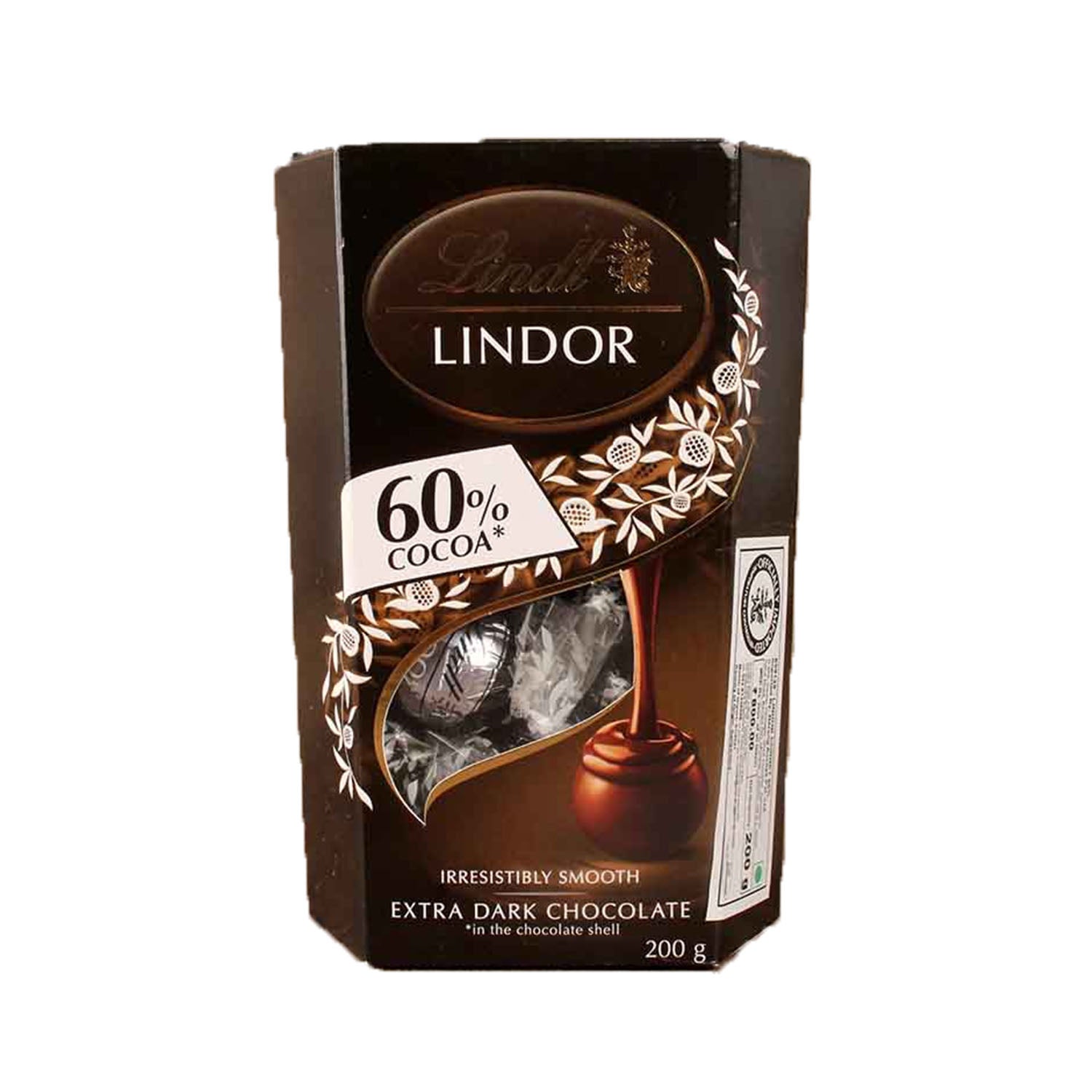 Lindt Lindor Extra Dark Choco 200Gm