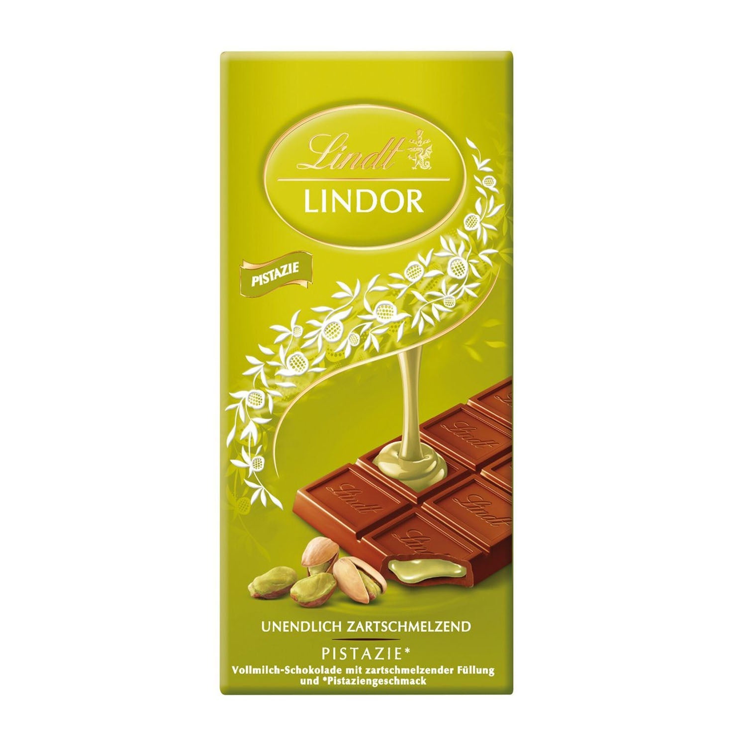 Lindt Lindor Pistacchio 100Gm