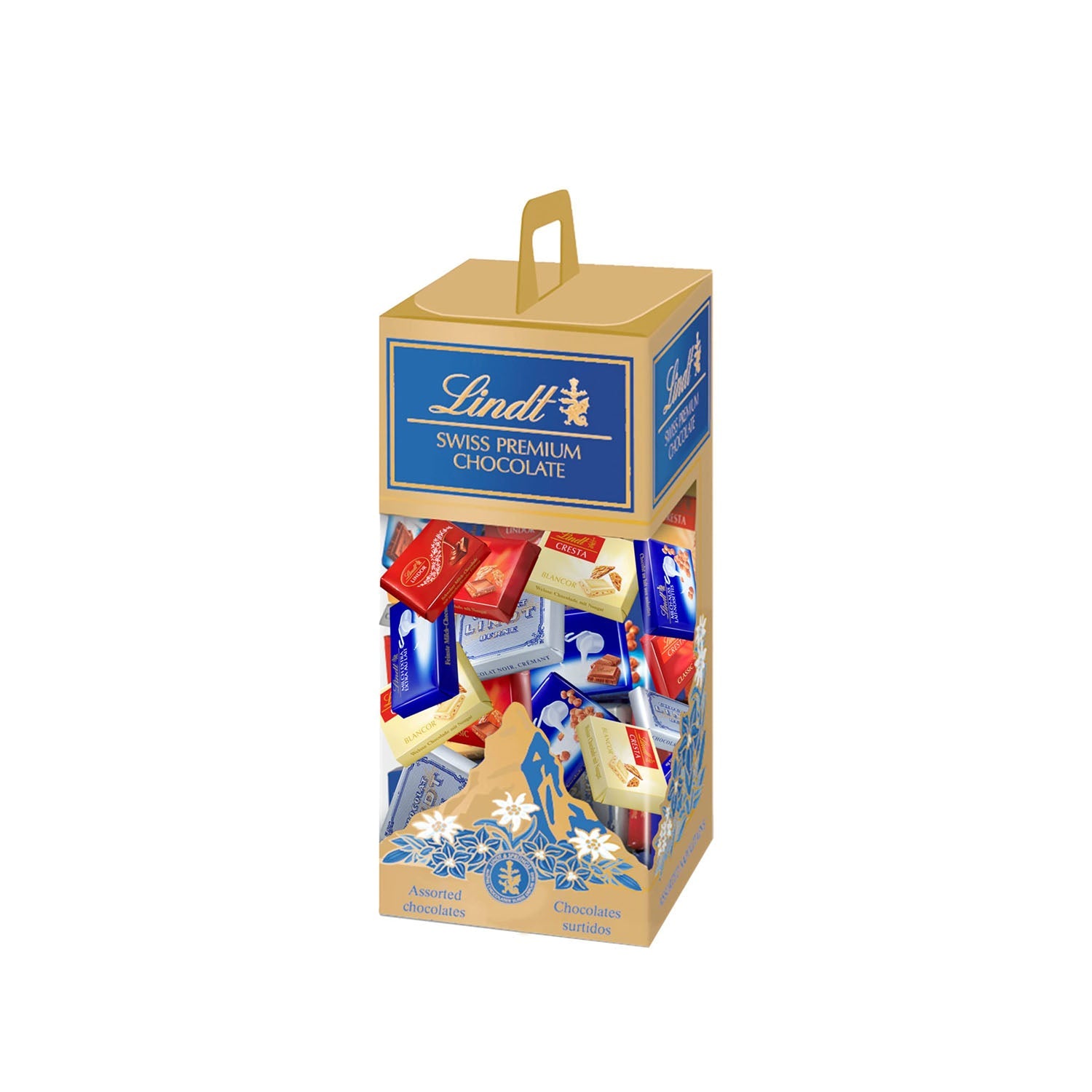 Lindt Swiss Prem Assorted Nap 350Gm