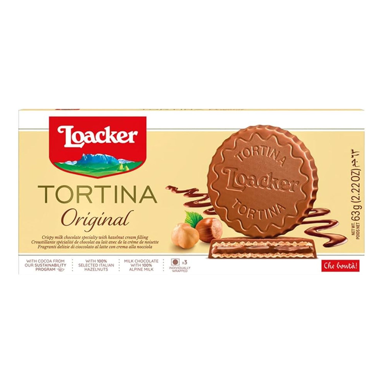Loacker Gran Pasticceria Tortina Original 63Gm