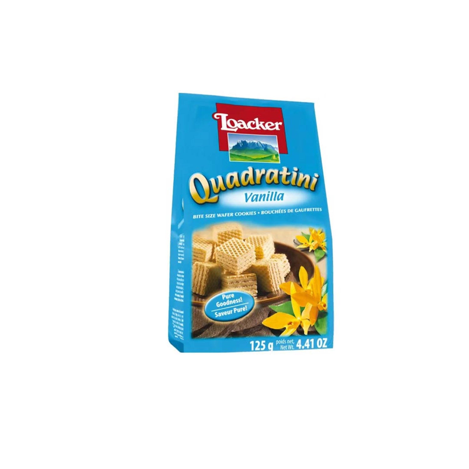 Loacker Quadratini Vanilla 125Gm