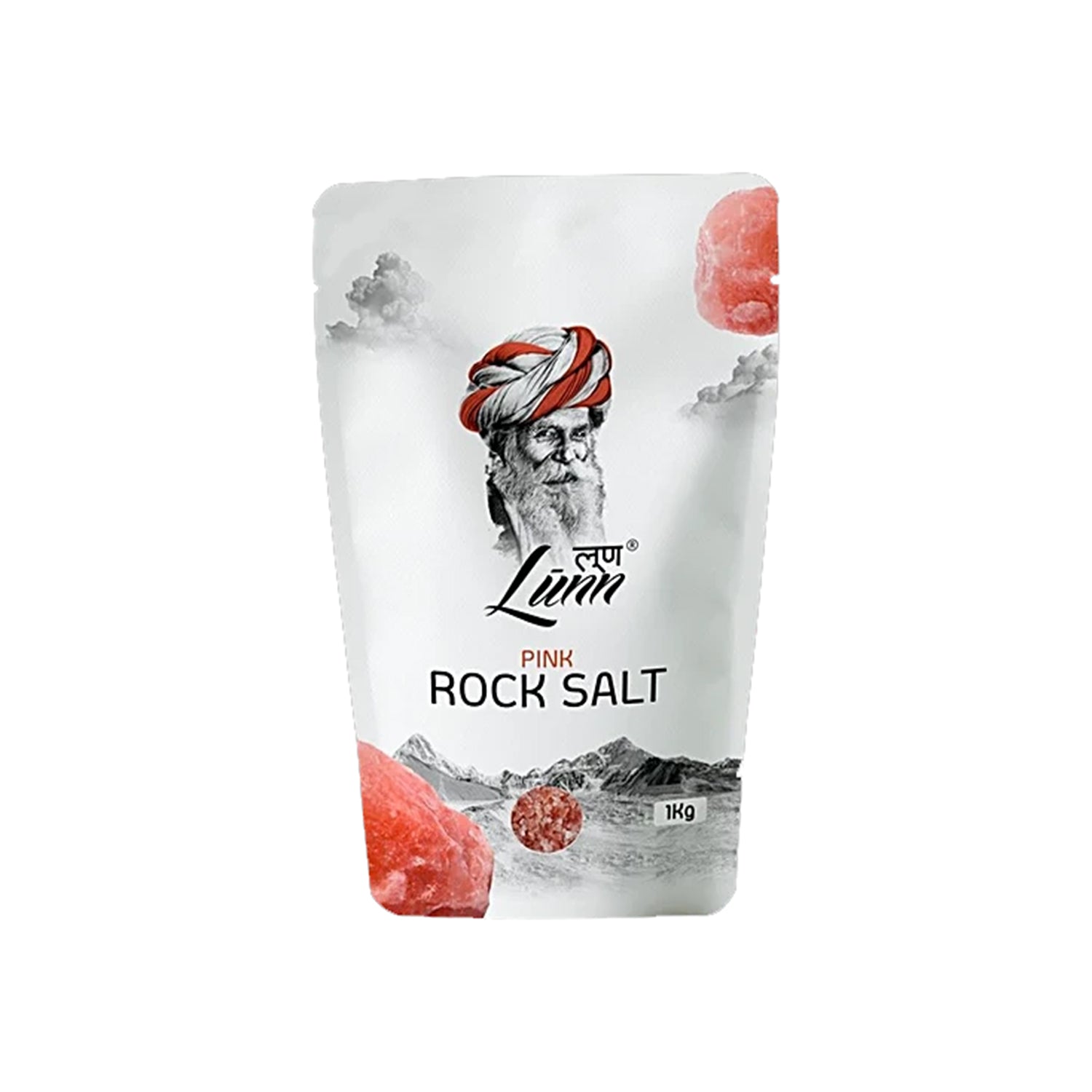 Lunn Pink Rock Salt Fine Grain 1Kg
