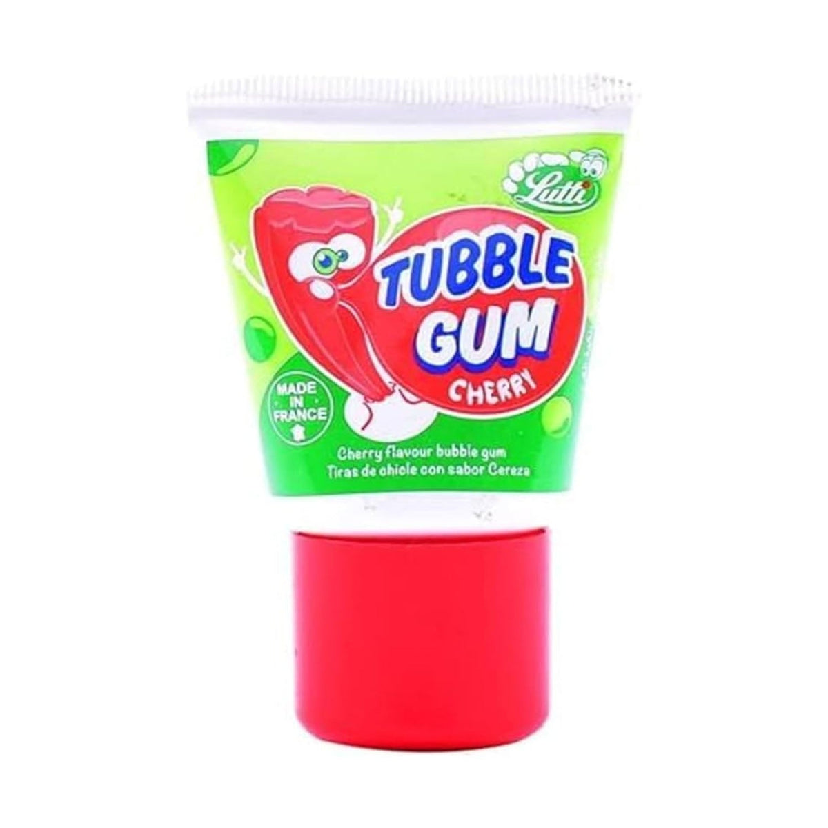 Lutti Tubble Gum Cherry 35Gm