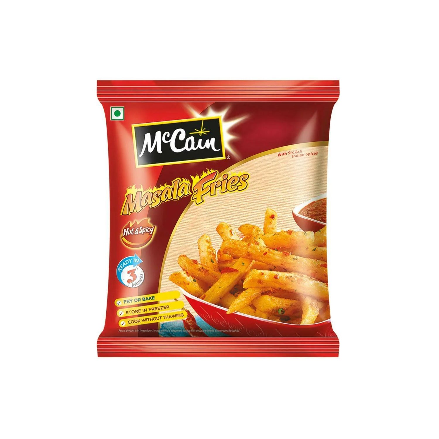 Mccain Masala Fries 375Gm