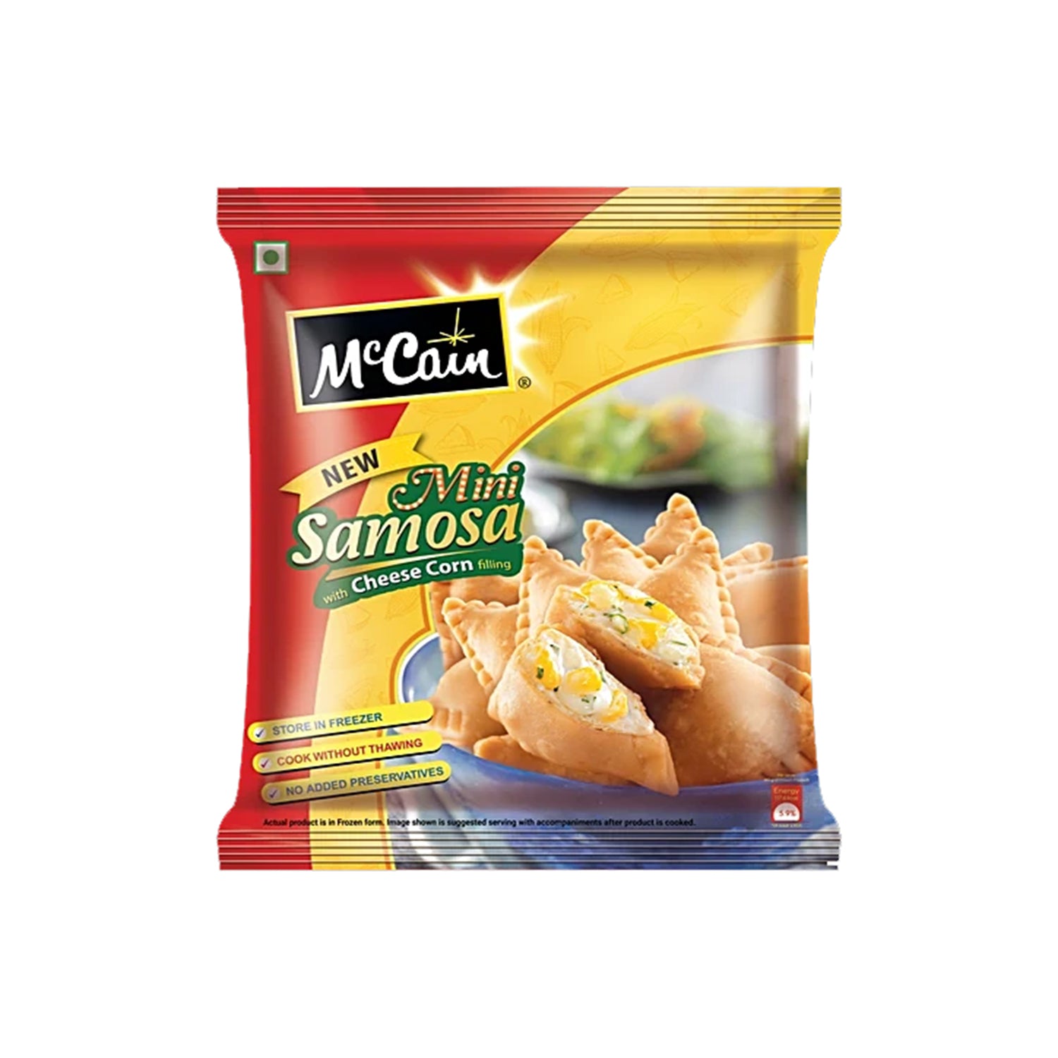 Mccain Mini Cheese Corn Samosa 240Gm
