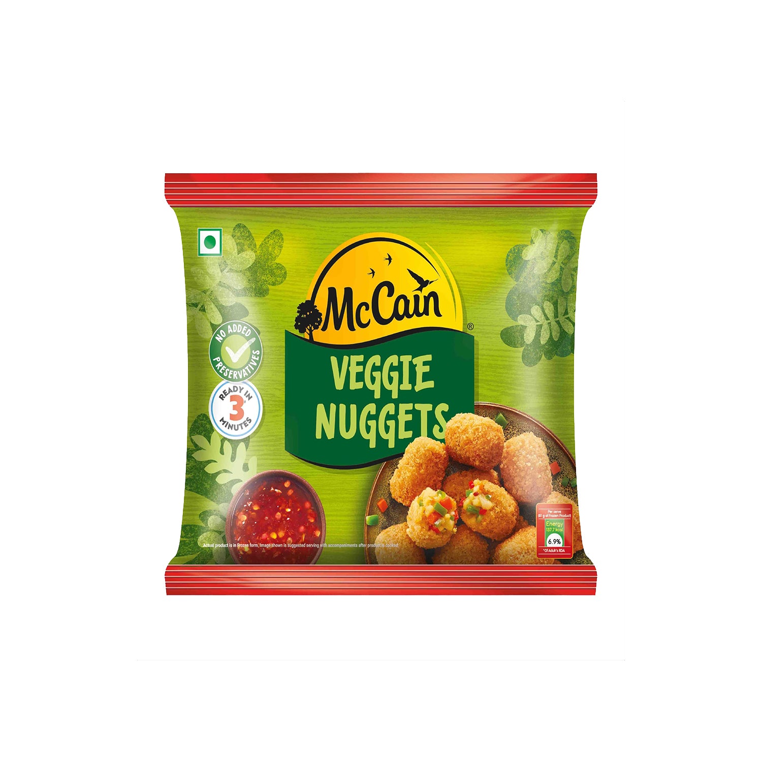 Mccain Veggie Nuggets 325Gm