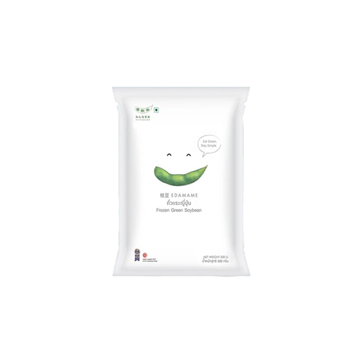 Minnamame Edamame Without Pod 500Gm