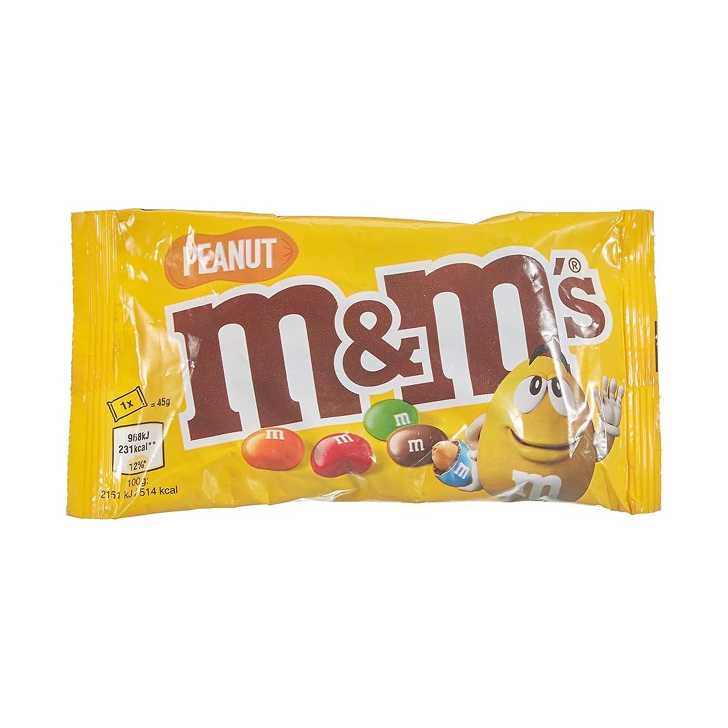 M M Choc Peanut Pouch 45Gm