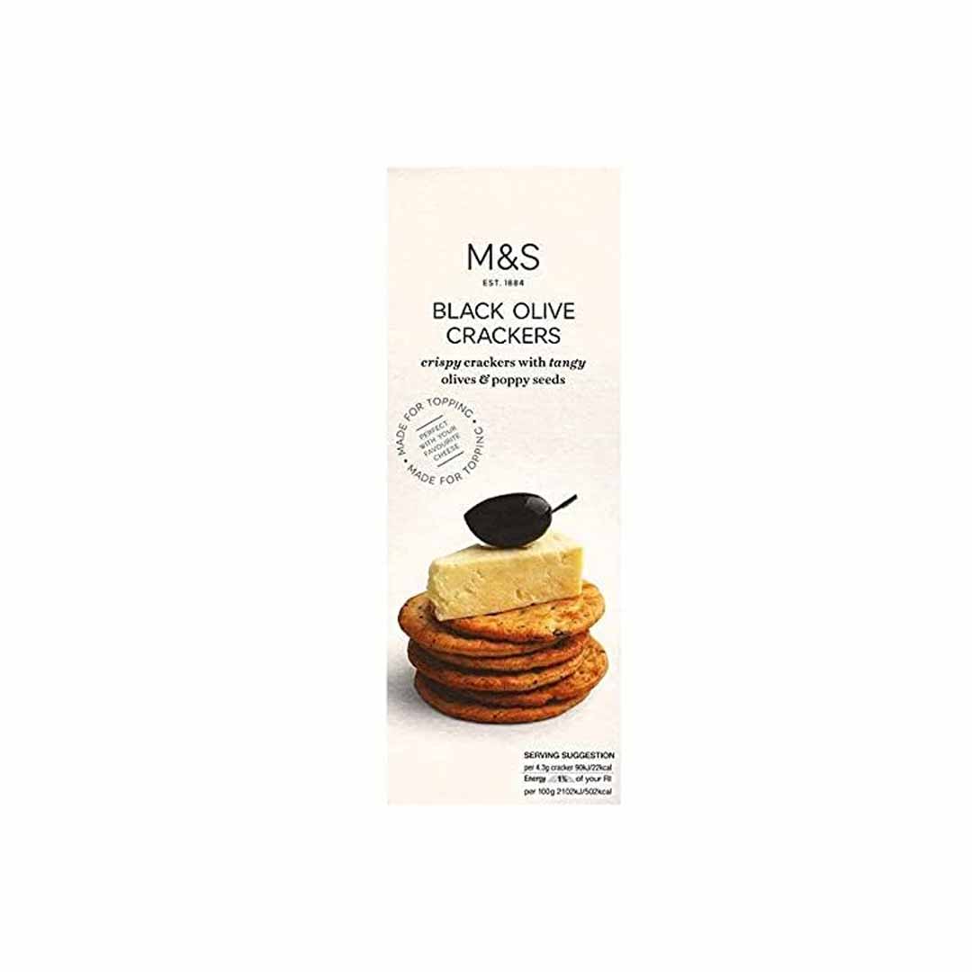 M S Food Black Olive Seeds Crackers 150Gm