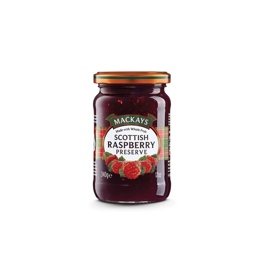 Mackays Scottish Raspberry Preserve 340Gm