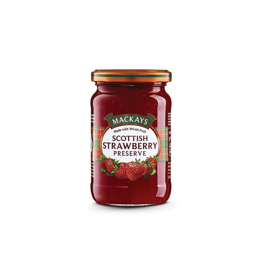 Mackays Scottish Strawberry Preserve 340Gm