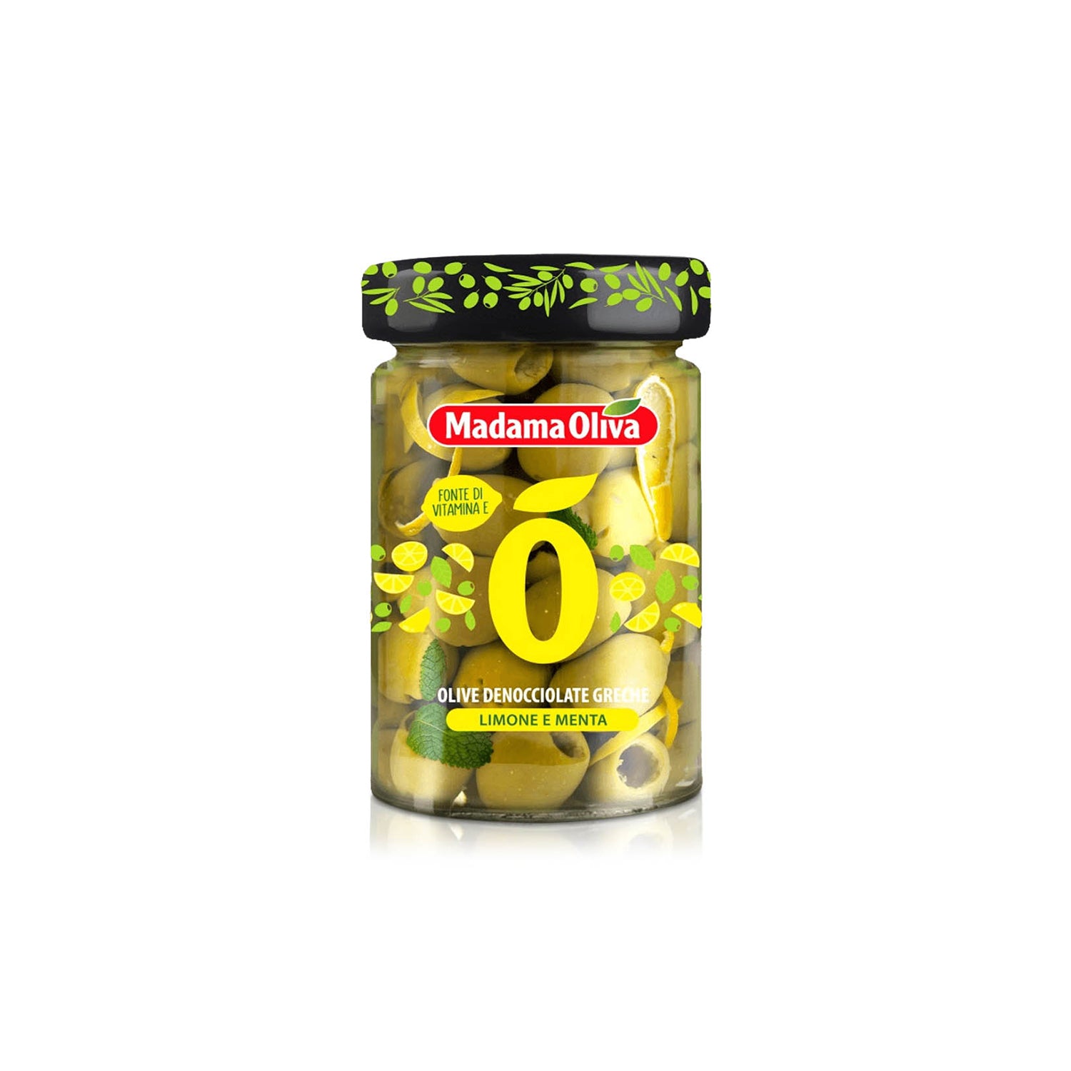 Madama Oliva Limone E Menta Olive 300Gm