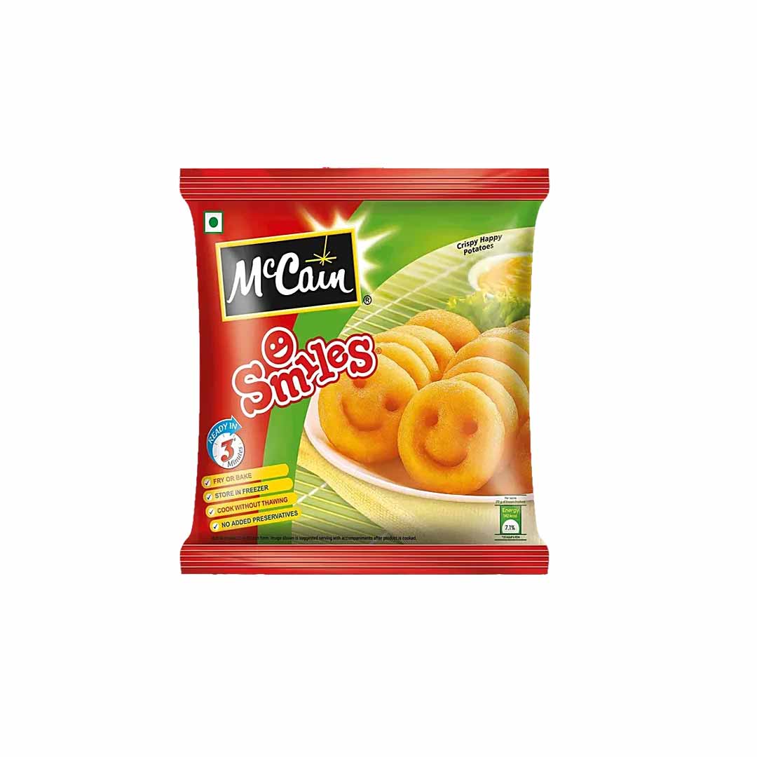 Mccain Smiles Crispy Happy Potatoes 415