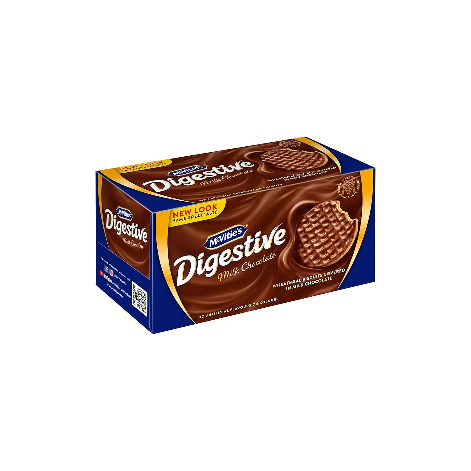Mcvities Digestive Milk Chocolate 200Gm