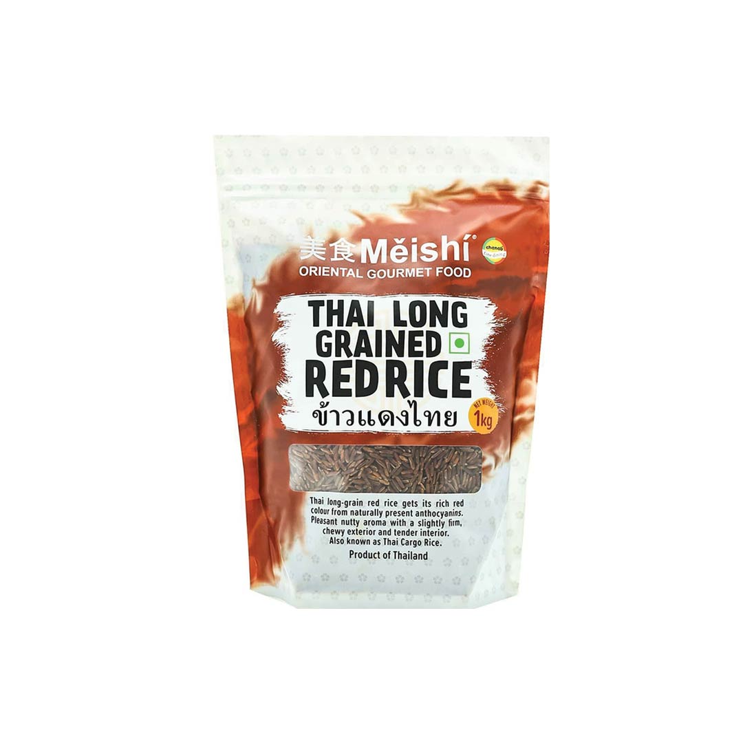 Meishi Thai Long Grained Red Rice 500Gm
