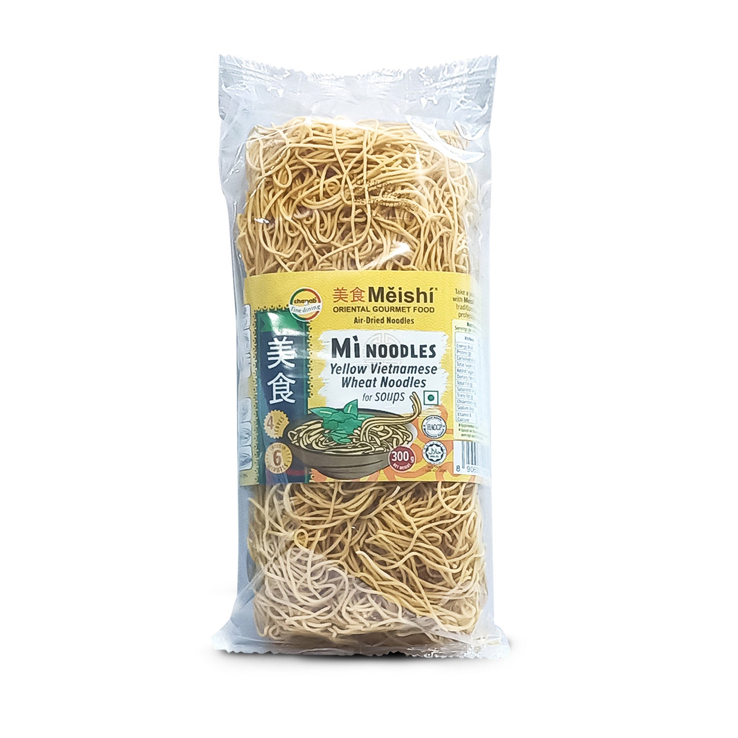 Meishi Yellow Vietnamese Wheat Noodles 300Gm