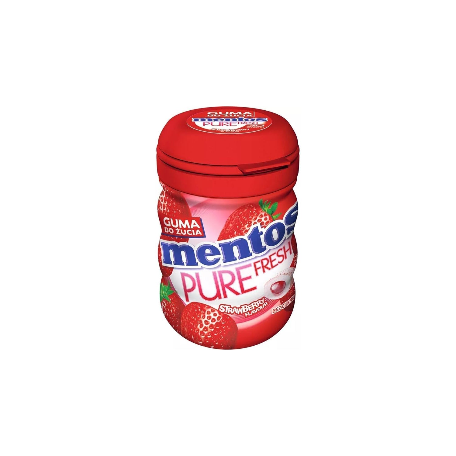 Mentos Purefresh Strawberry 61Gm
