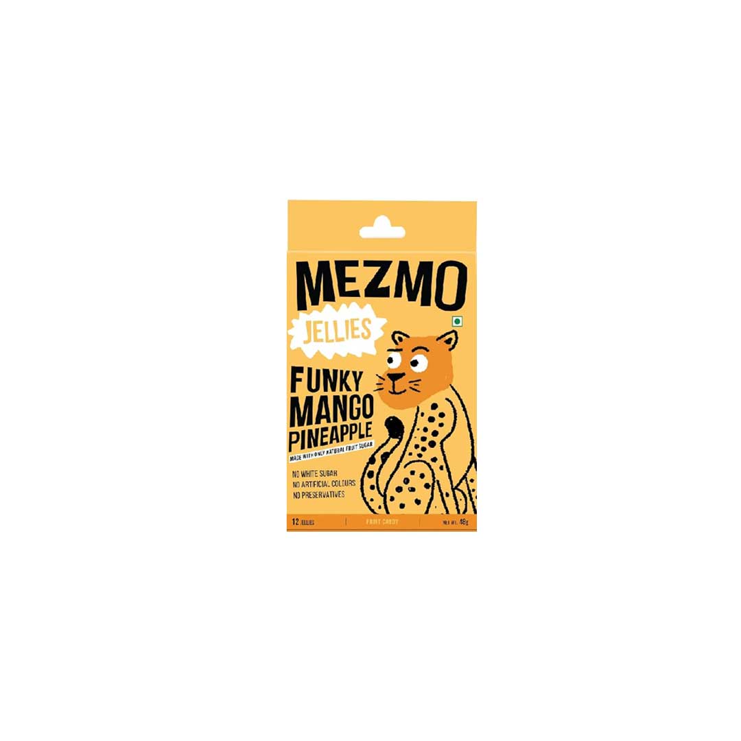Mezmo Funky Mango Pineapple Jellies 48Gm