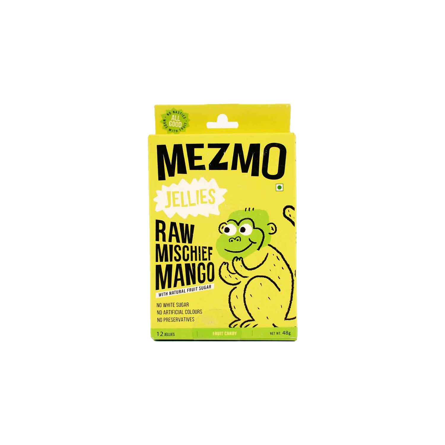 Mezmo Raw Mischief Mango Jellies 48Gm