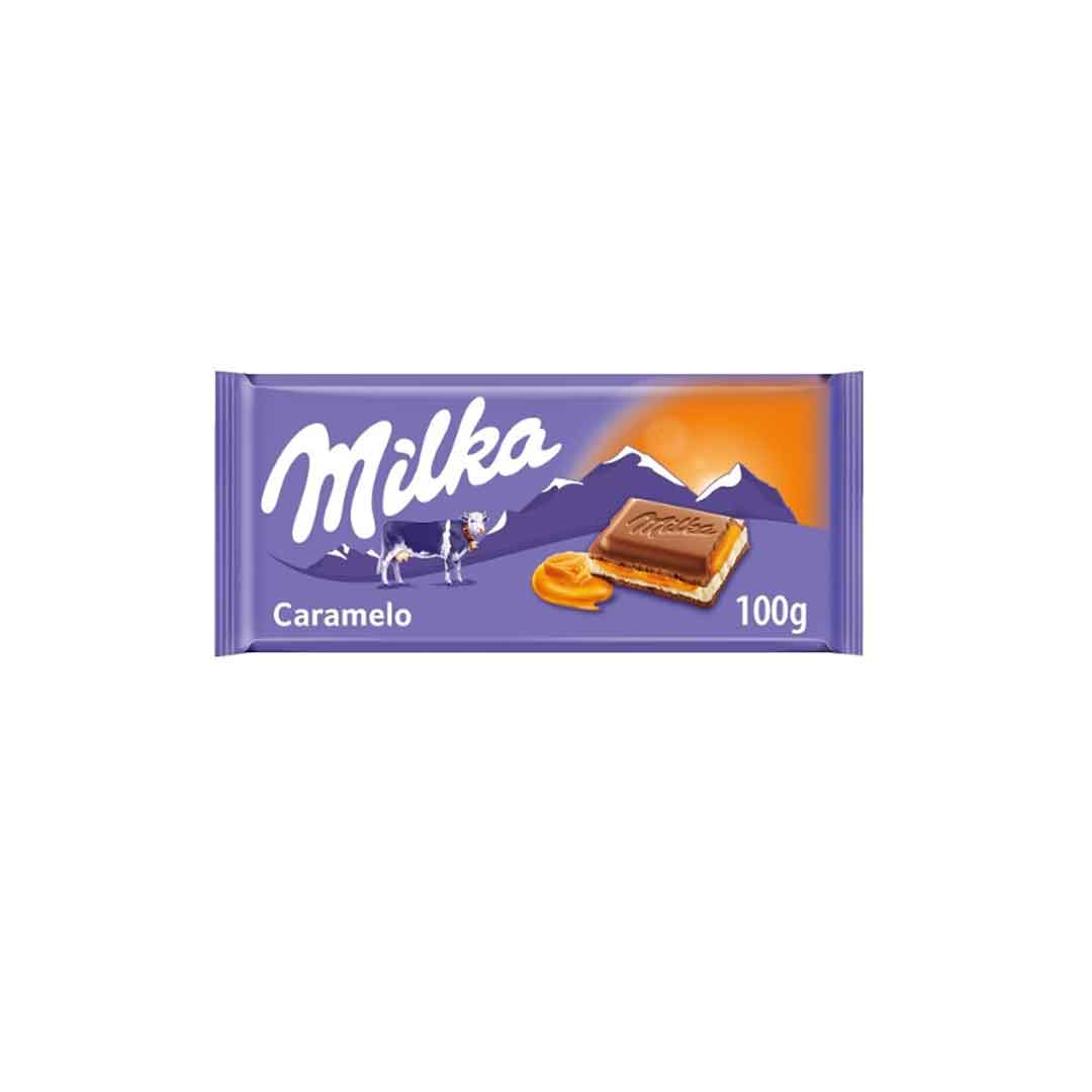 Milka Caramel 100Gm