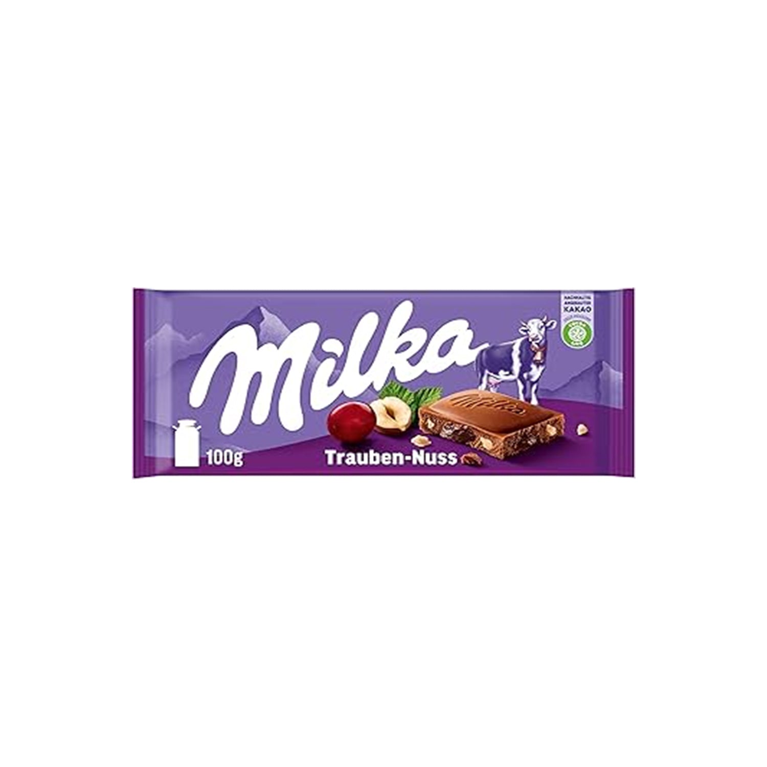 Milka Raisin & Hazelnut 100 Gm