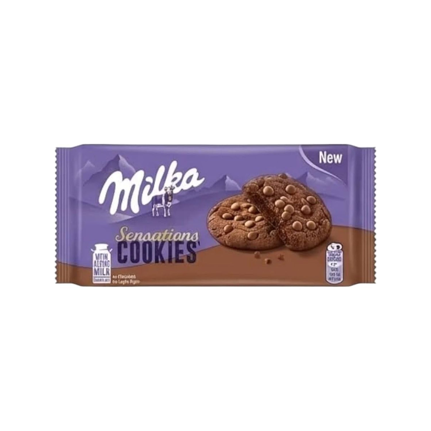 Milka Sensations Dark Chocolate Cookies 156Gm