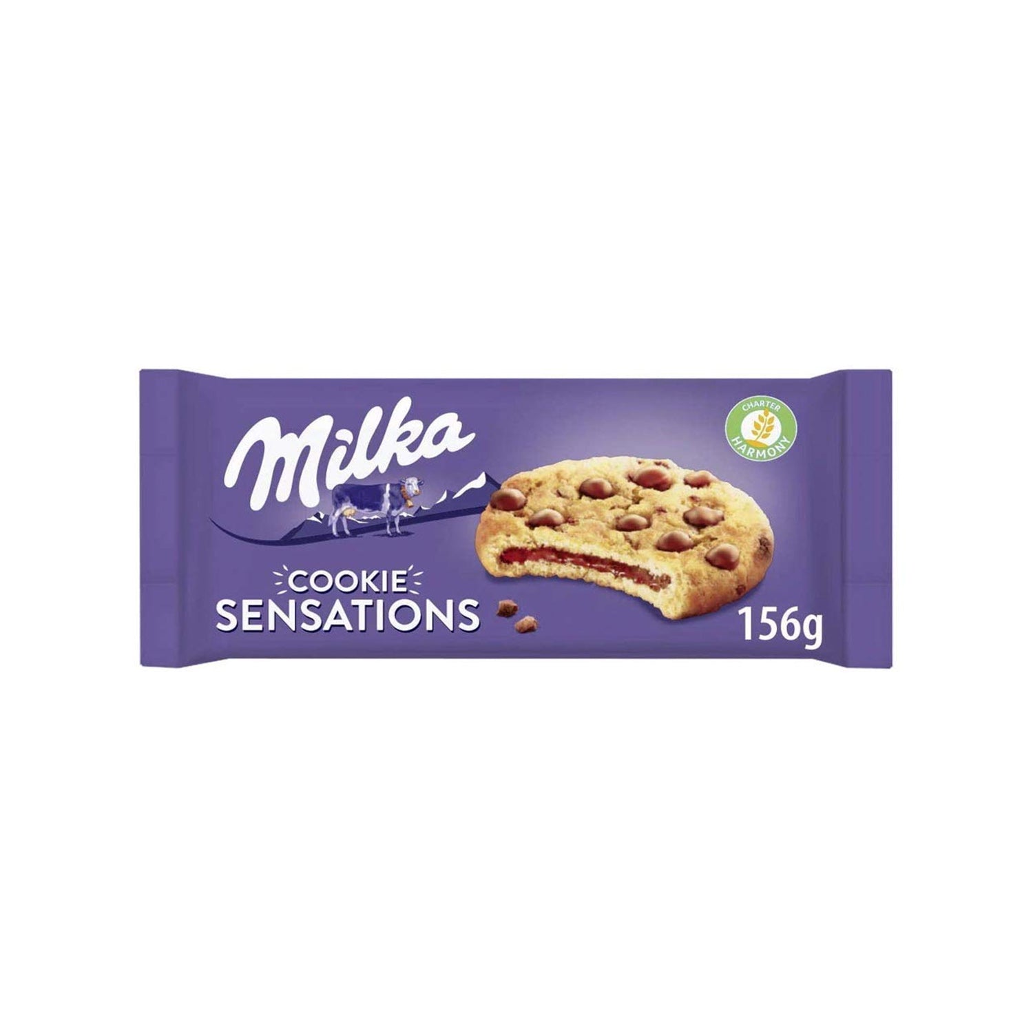 Milka Sensations Milk Chocolate Cookies 156Gm