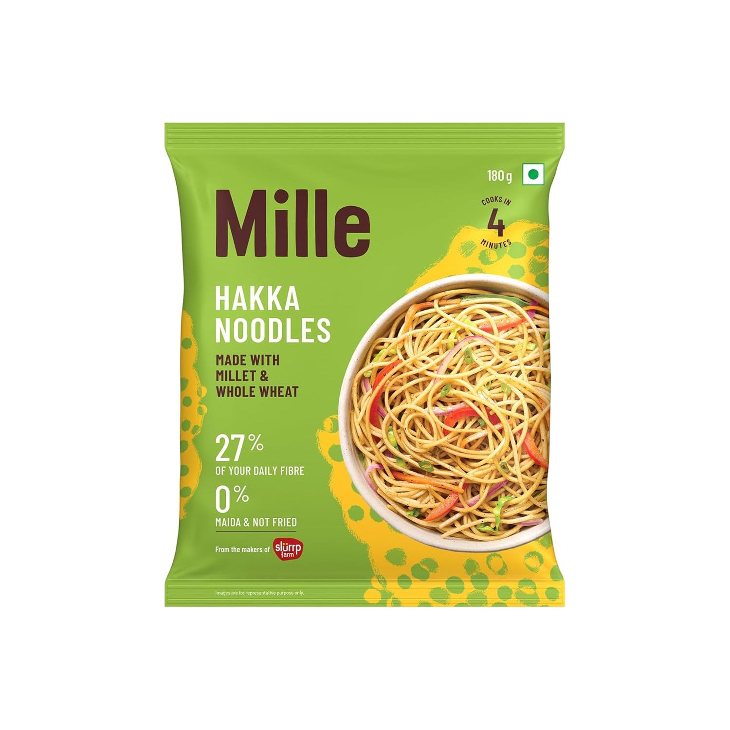 Mille Hakka Noodles 180Gm