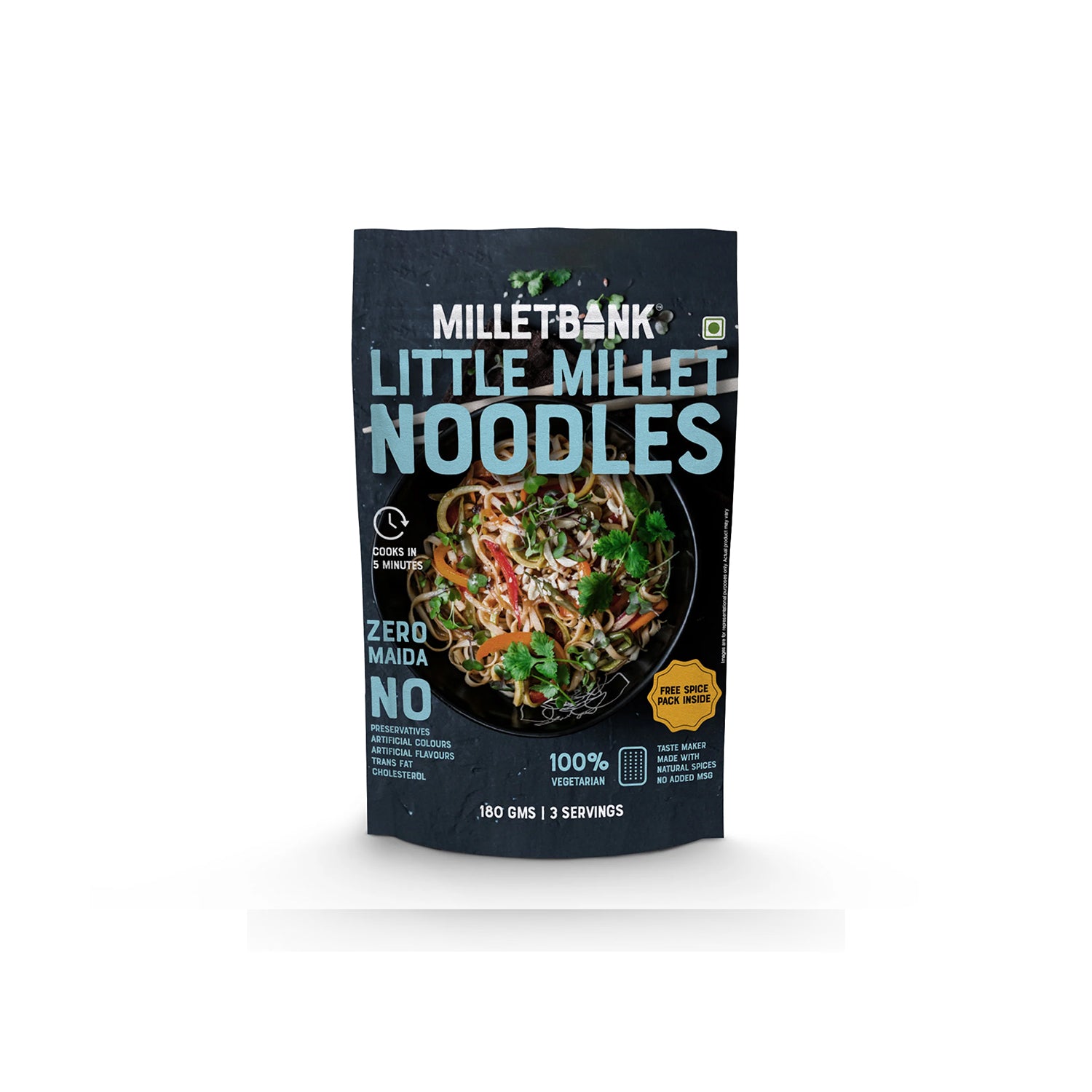 Millet Bank Little Millet Noodles 180Gm