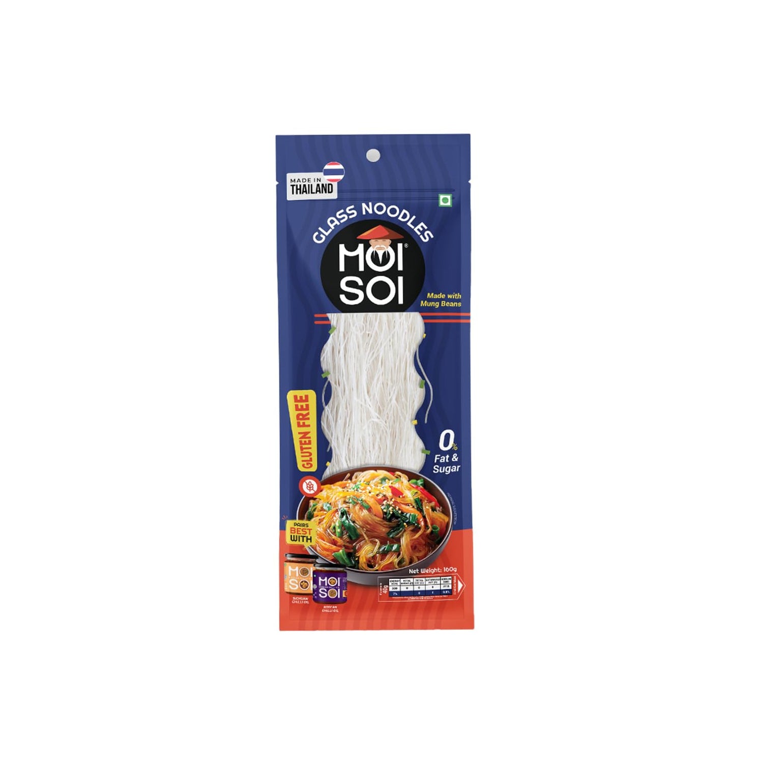 Moisoi Glass Noodles Gf 160Gm