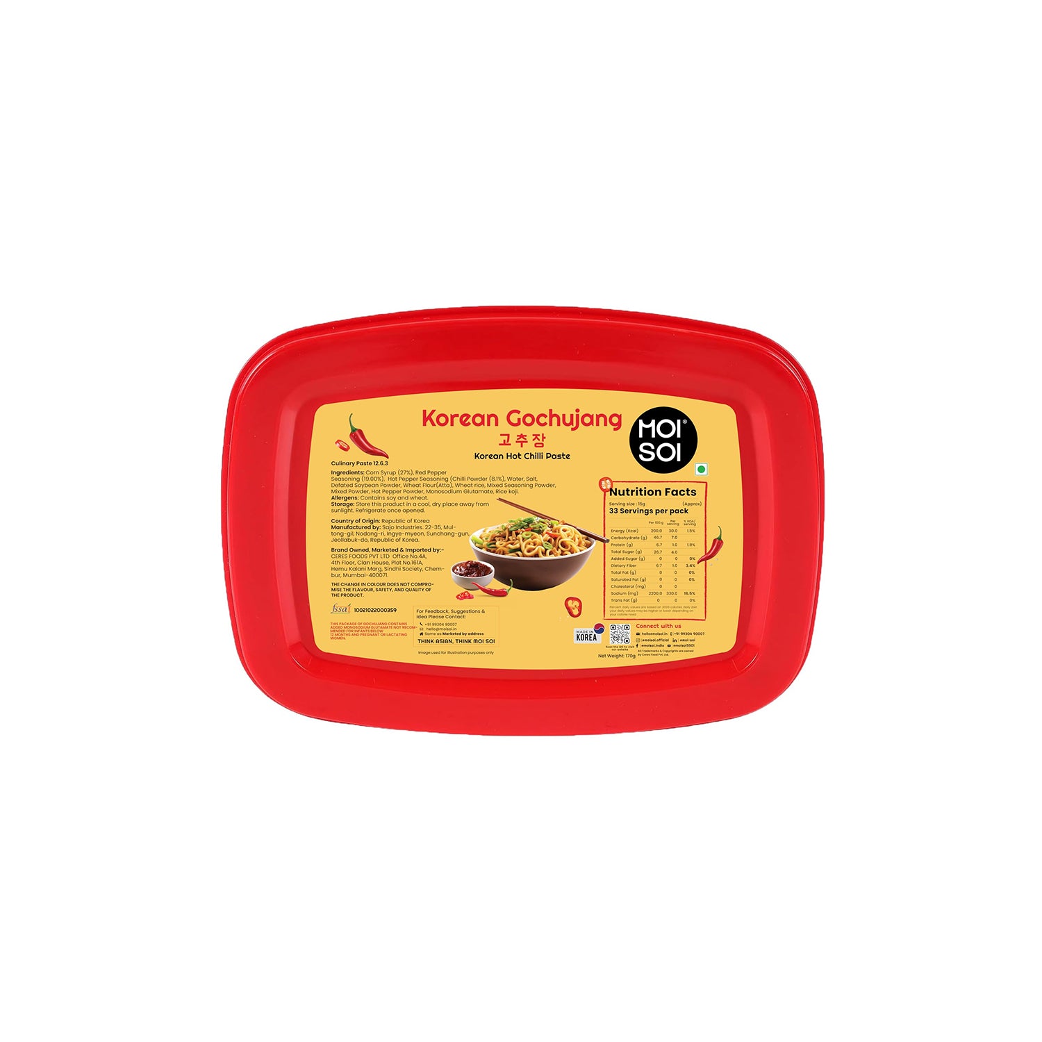 Moisoi Gochujang Paste 170Gm