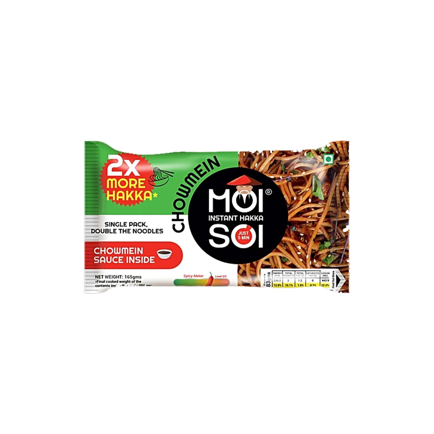 Moisoi Instant Hakka Noodles 165Gm