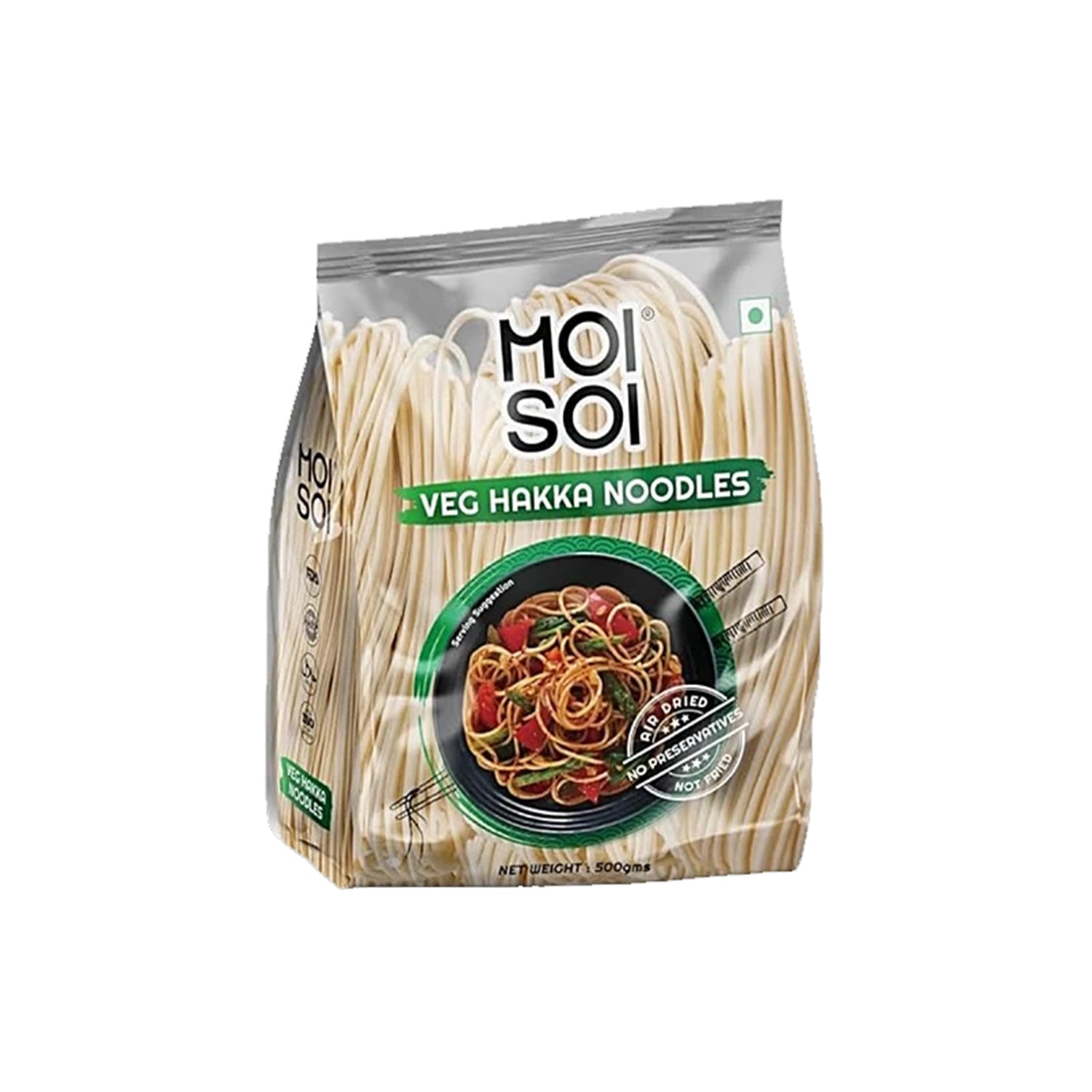 Moisoi Veg Hakka Noodles 500Gm