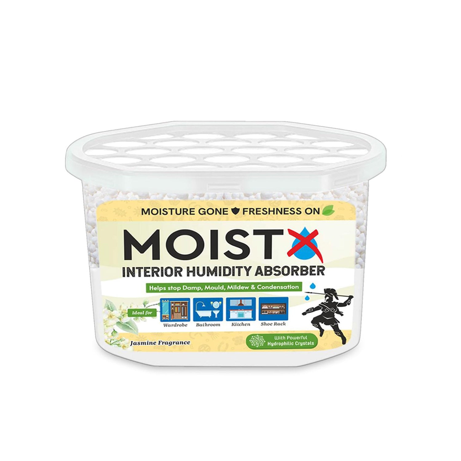Moistx Interior Humidity Absorber Jasmine Fragrance 300Gm Imp