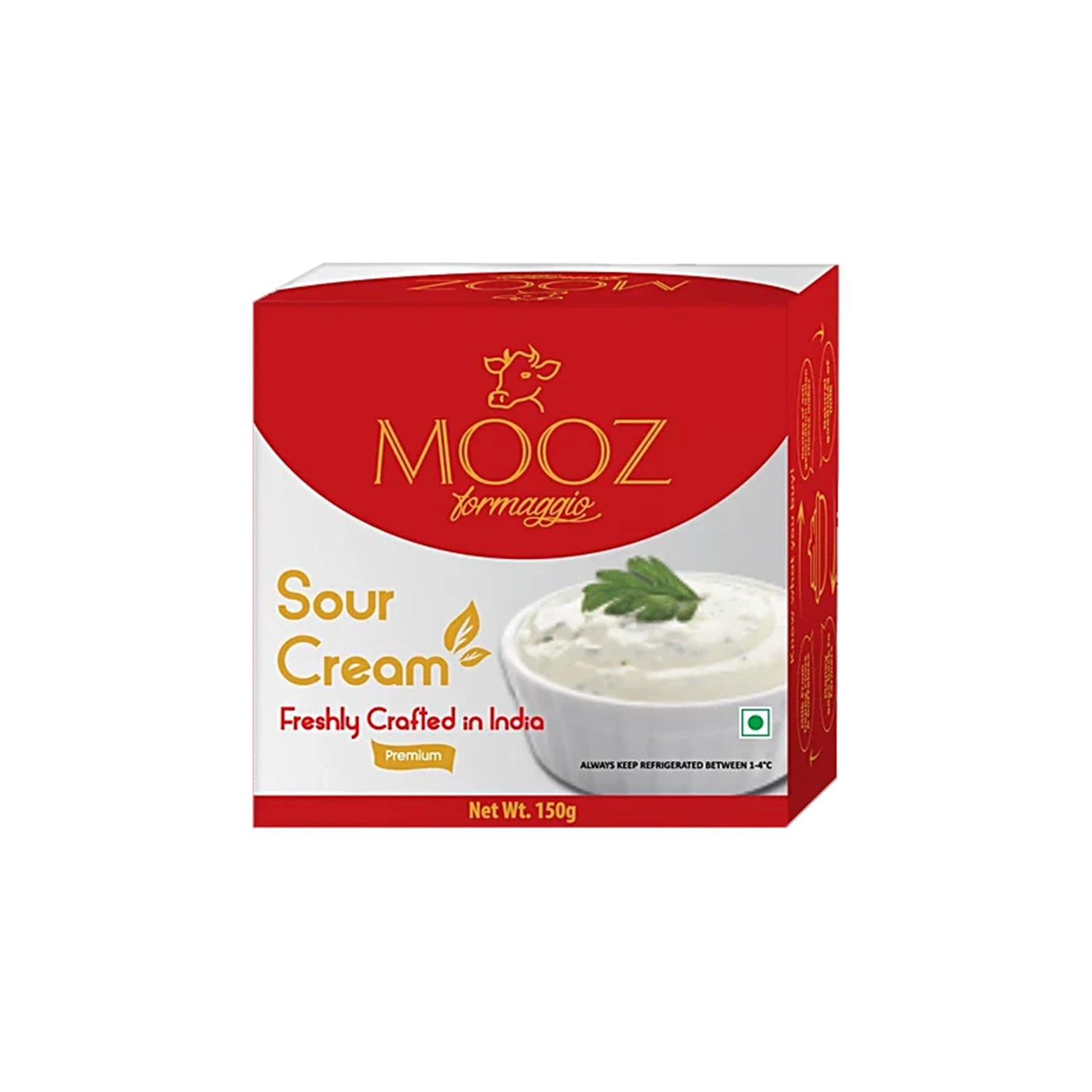 Mooz Sour Cream 150Gm