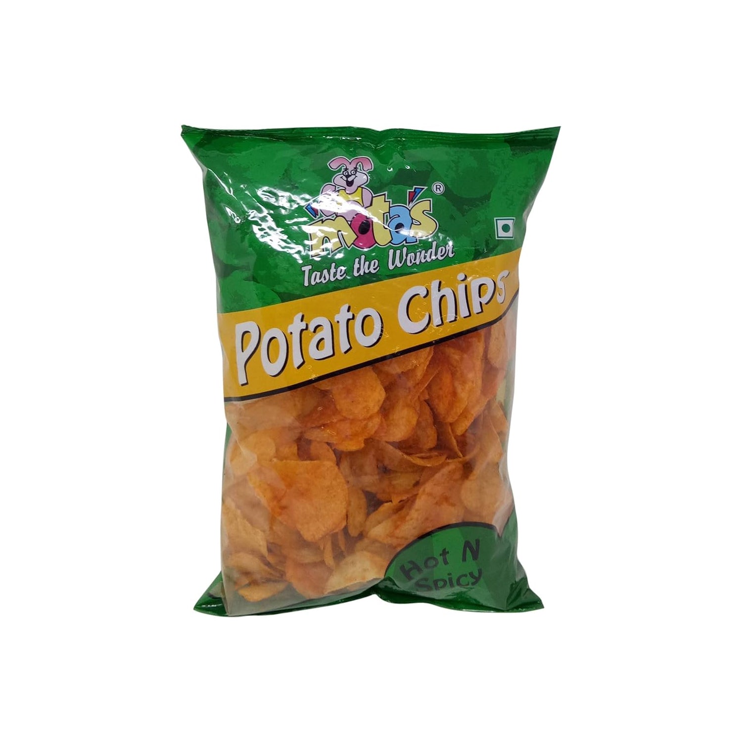 Mota Hot & Spicy Potato Wafers 200Gm