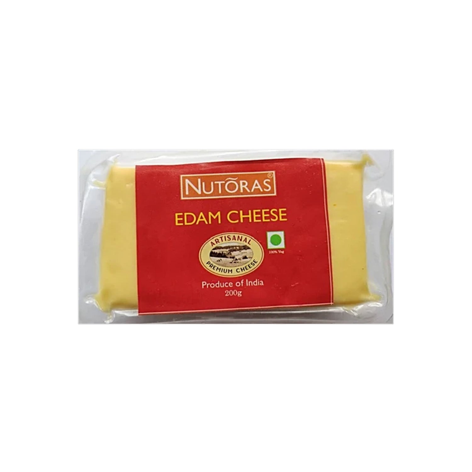 Nutoras Cheese Edam Block 200Gm