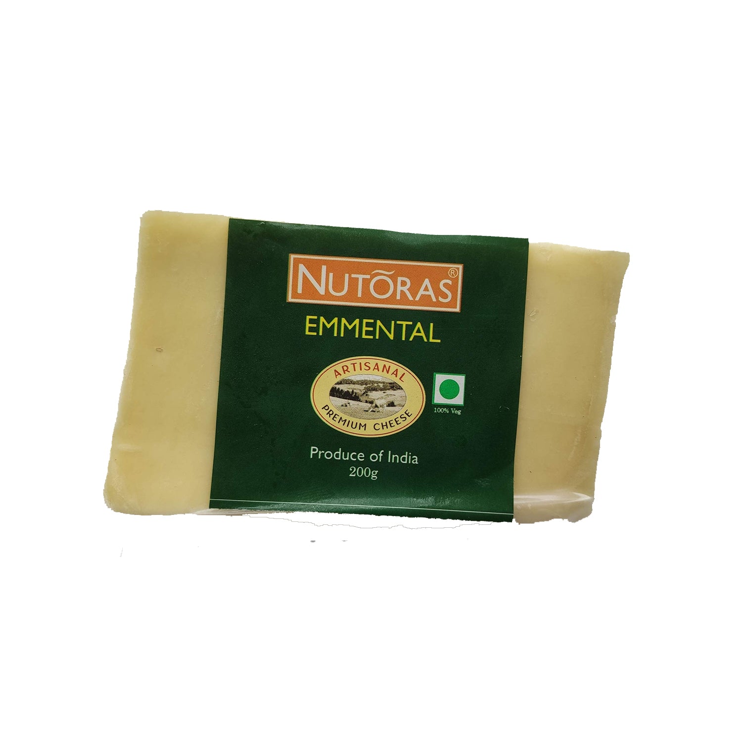 Nutoras Cheese Emmental Block 200Gm