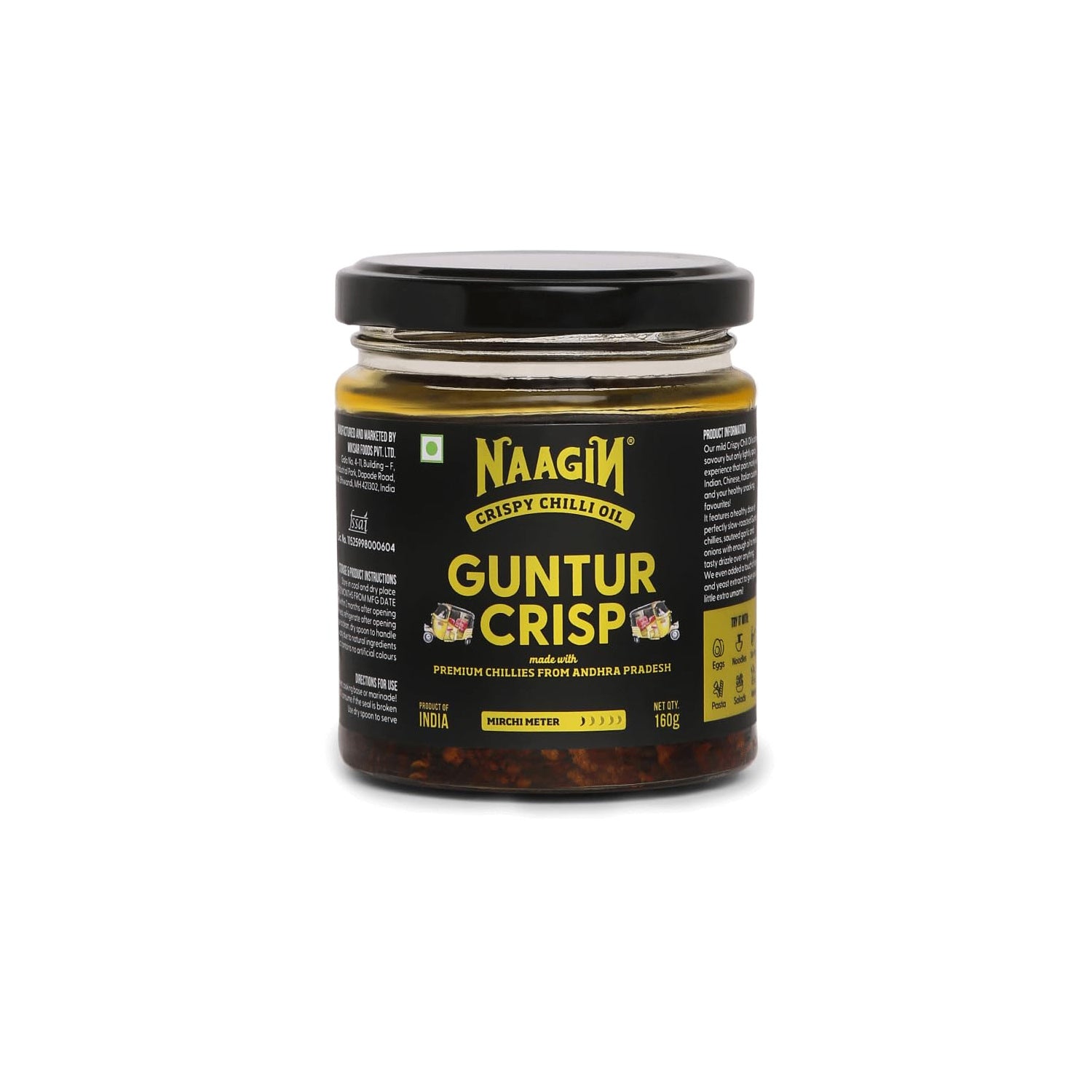 Naagin Crispy Chilly Oil 160Gm