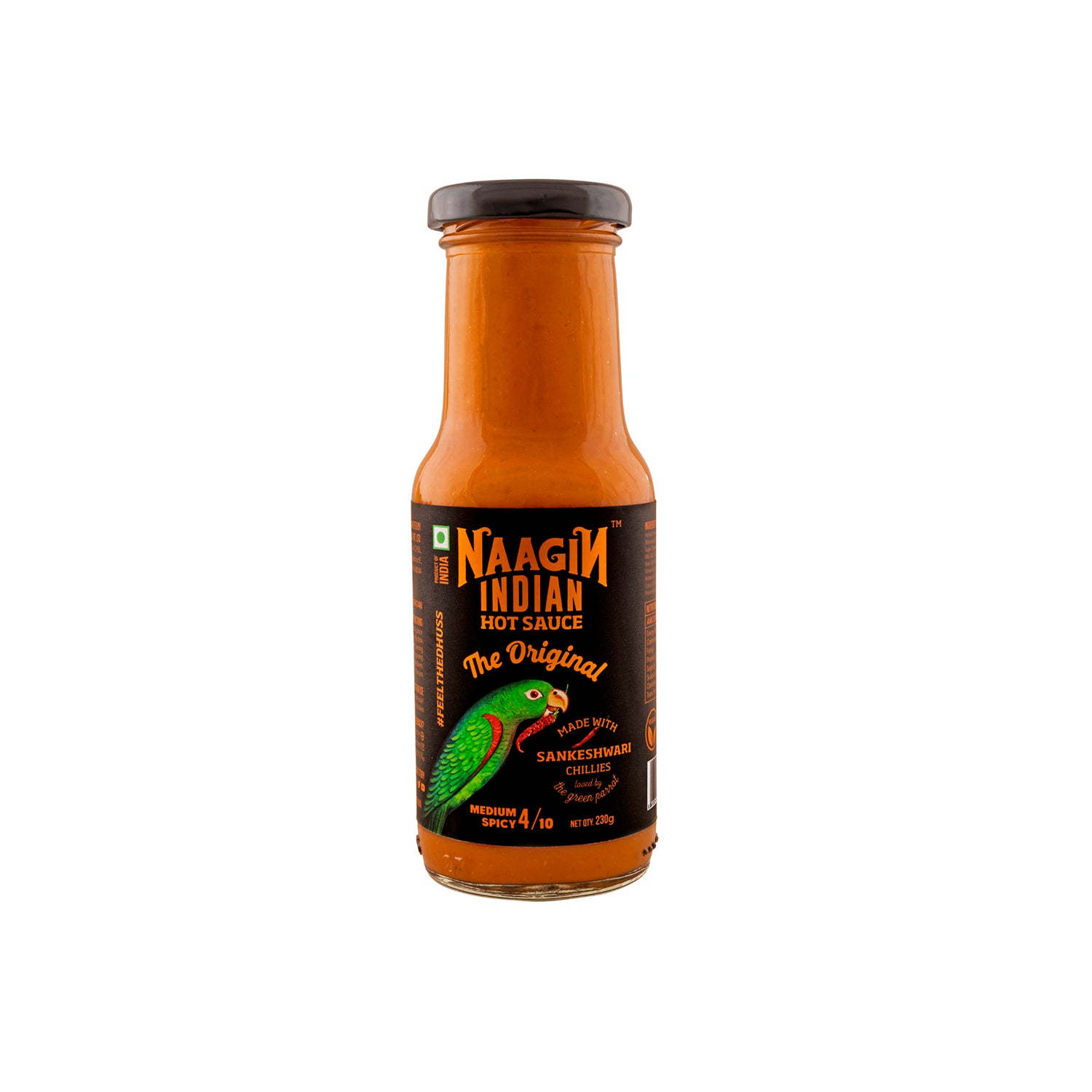 Naagin Indian Hot Sauce Original Medium Spicy 230Gm
