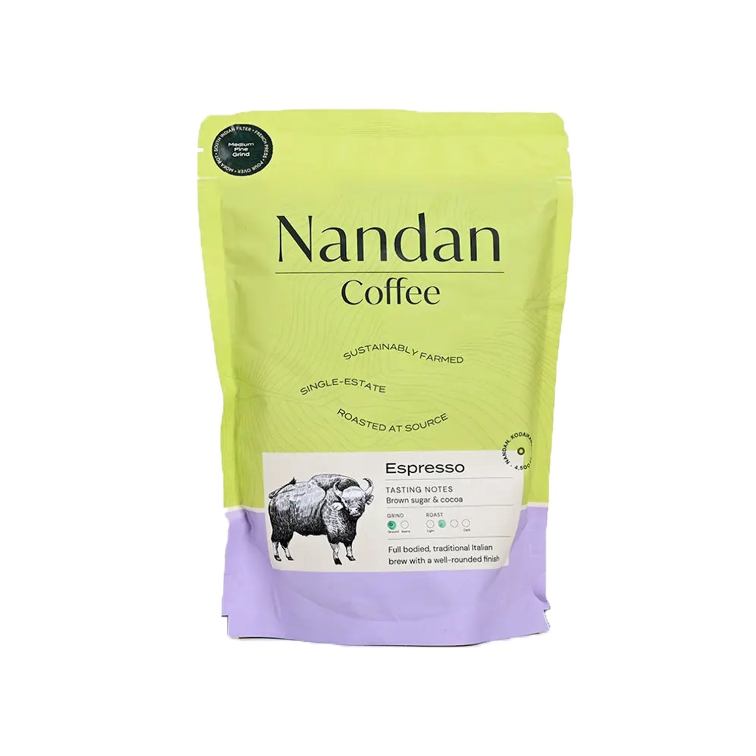 Nandan Coffee Espresso Bean 250Gm