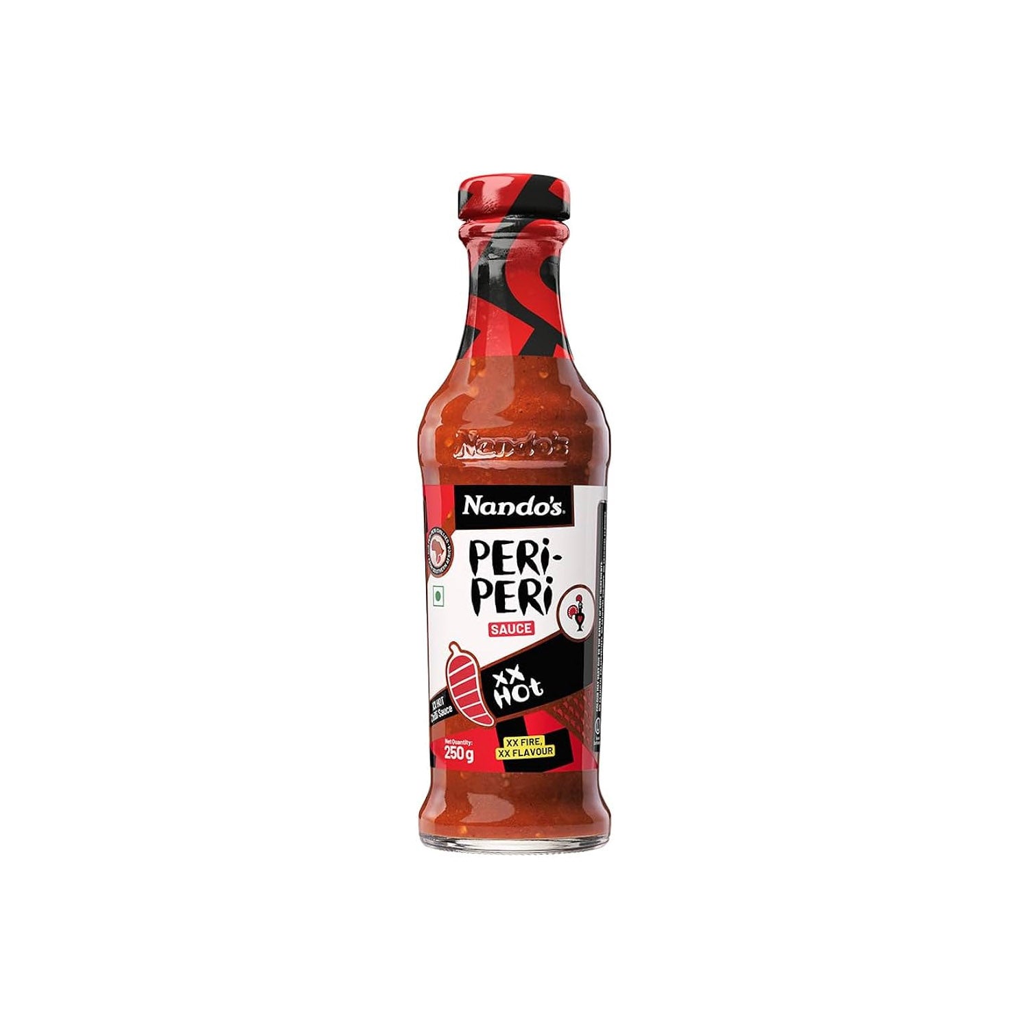 Nandos Peri Peri Xx Hot Sauce 250Gm Imp