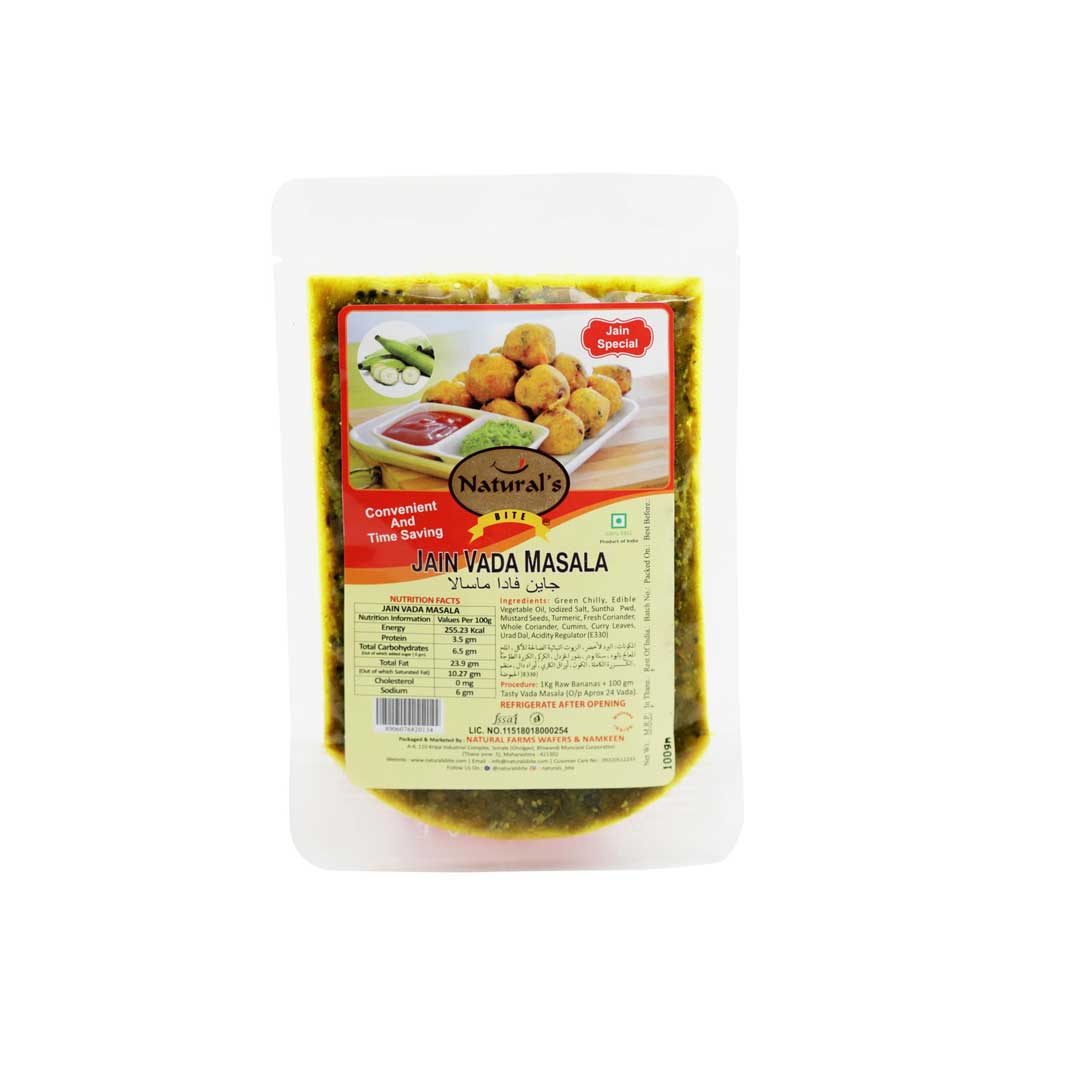 Natural Jain Vada Masala 100Gm